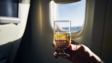 airline glass of liquor